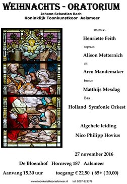 2016 Weihnachts oratorium Bach - Alison Metternich